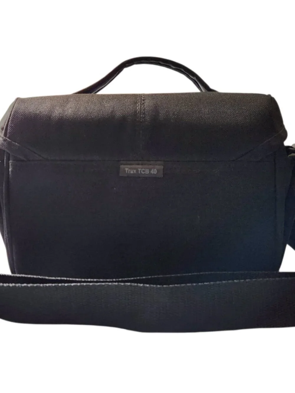 Trax TCB 40 Universal Camera Bag Case with Shoulder Strap Pockets Black